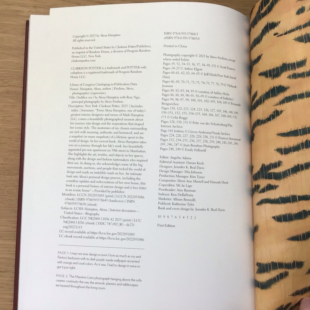 Alexa Hampton Design Style & Influence Hardcover First Edition - Picture 7 of 13
